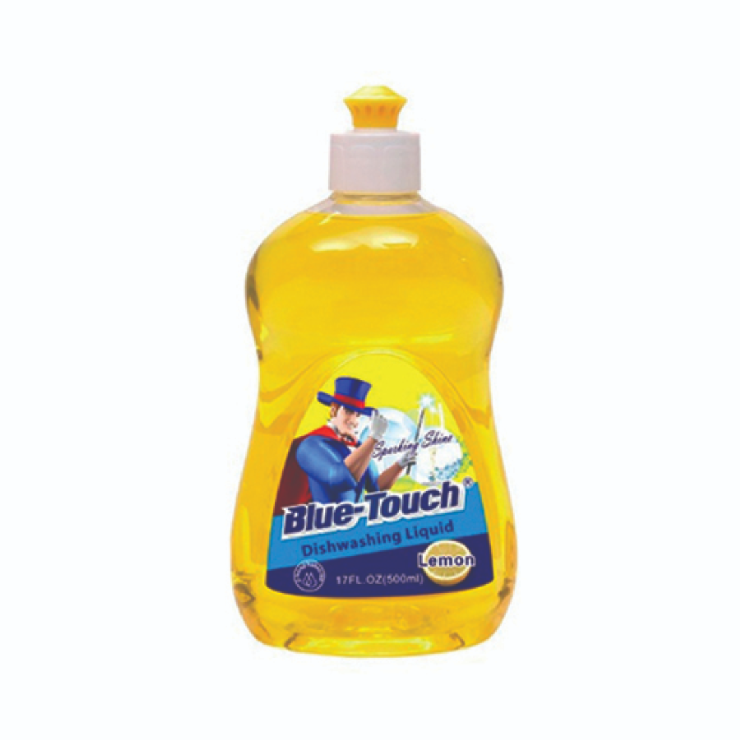 BLUE TOUCH DISHWASHING LIQUID LEMON 500ML